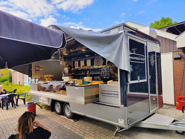 Close-up van Eef zijn Snackwagen